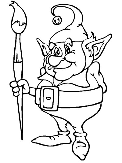 Christmas coloring page