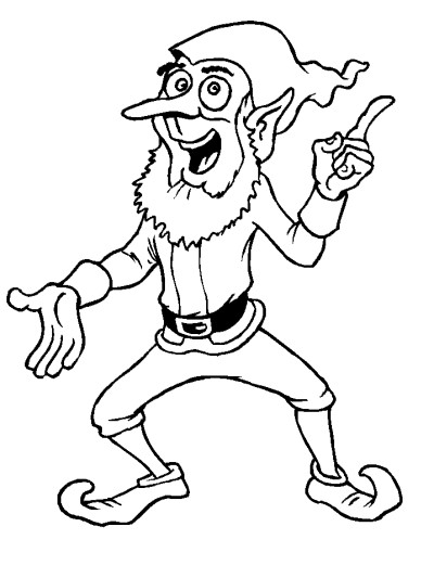 Christmas coloring page