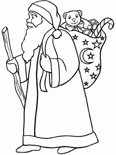 Saint Nicholas coloring pages
