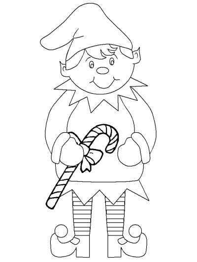 Christmas coloring page