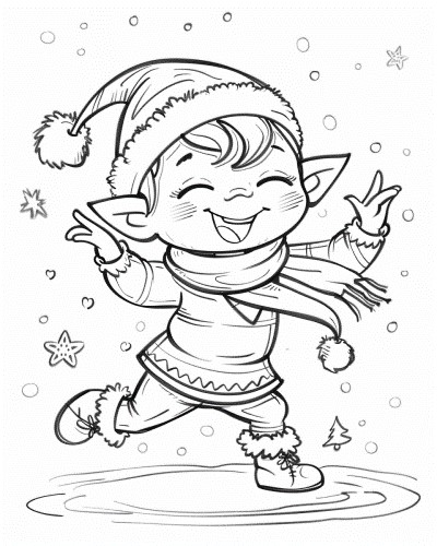 christmas coloring page