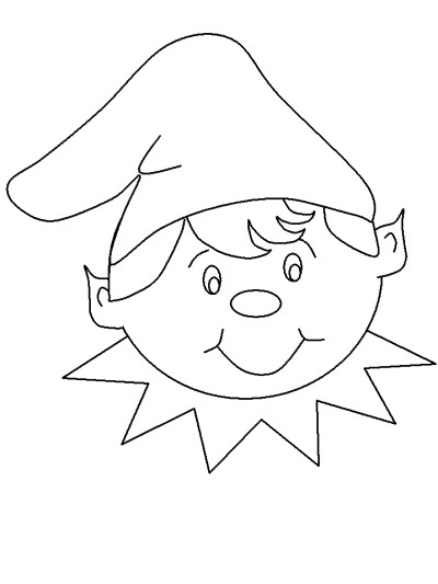 Christmas coloring page