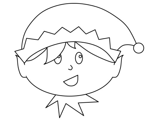 Christmas coloring page