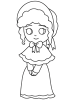 a christmas carol coloring pages