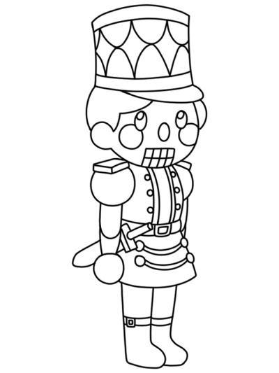 The Nutcracker coloring page