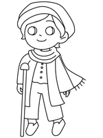 dickens christmas carol printable coloring pages