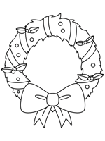 Twas the Night Before Christmas coloring page