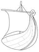 Danish vikings coloring pages