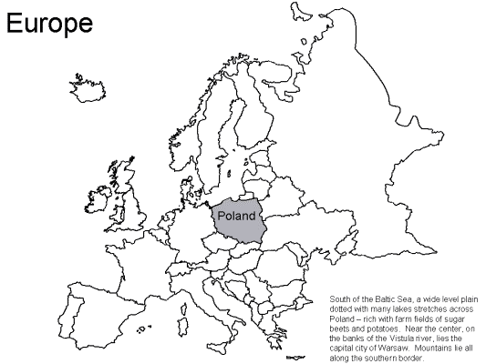 Printable Poland Coloring Pages
