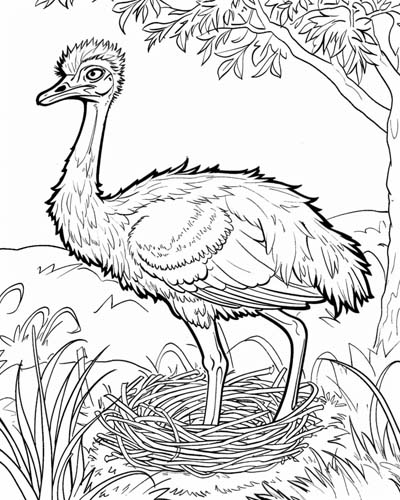rhea dad coloring page