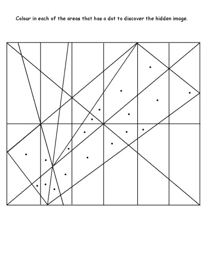 Back to School dot puzzle
