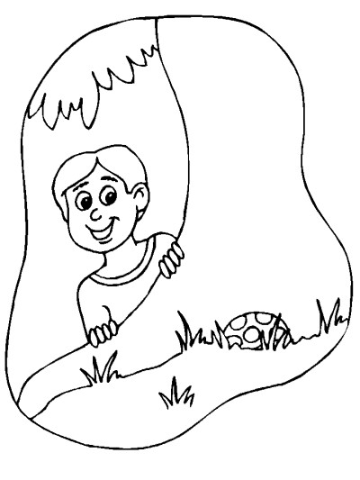 Easter coloring page