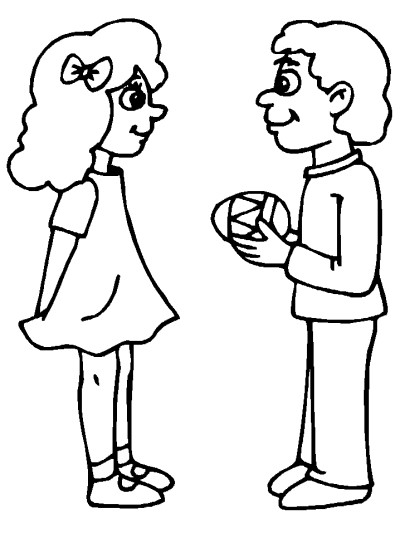 Easter coloring page
