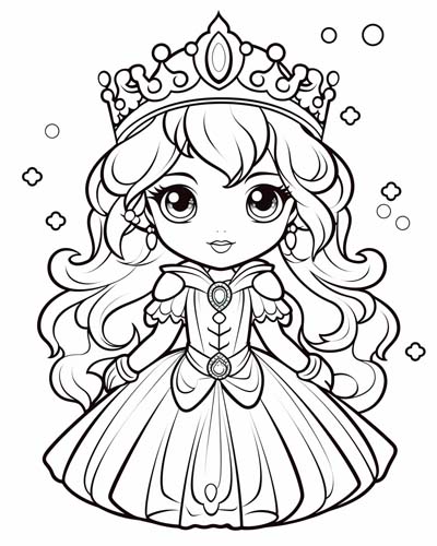 guinevere coloring page