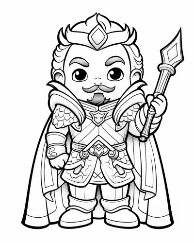 Sheriff of Nottingham coloring pages