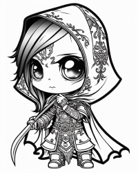 archer coloring page