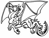 Dragons Coloring Pages