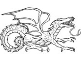 Dragon Coloring Pages - page 3