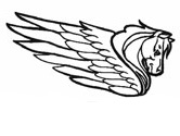 pegasus coloring page