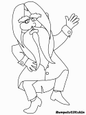 Rumpelstiltskin coloring page