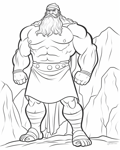 Jötunn coloring pages
