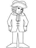 nobleman (medieval) coloring page