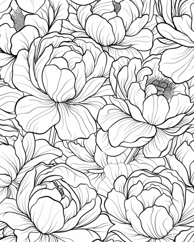 Flowers Coloring Pages