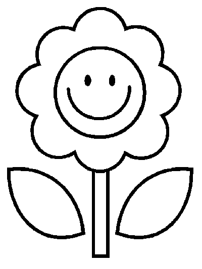 flowers coloring page