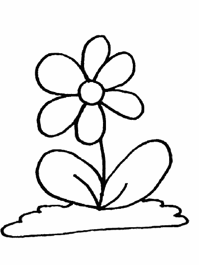 Flower coloring pages