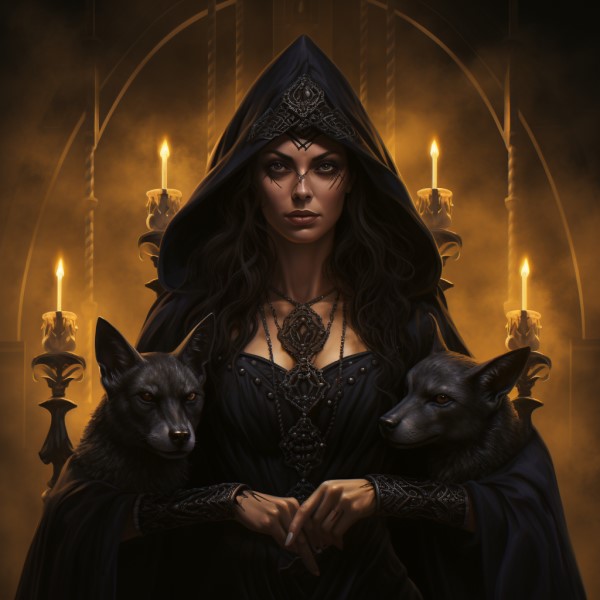 Hecate, goddess of magic