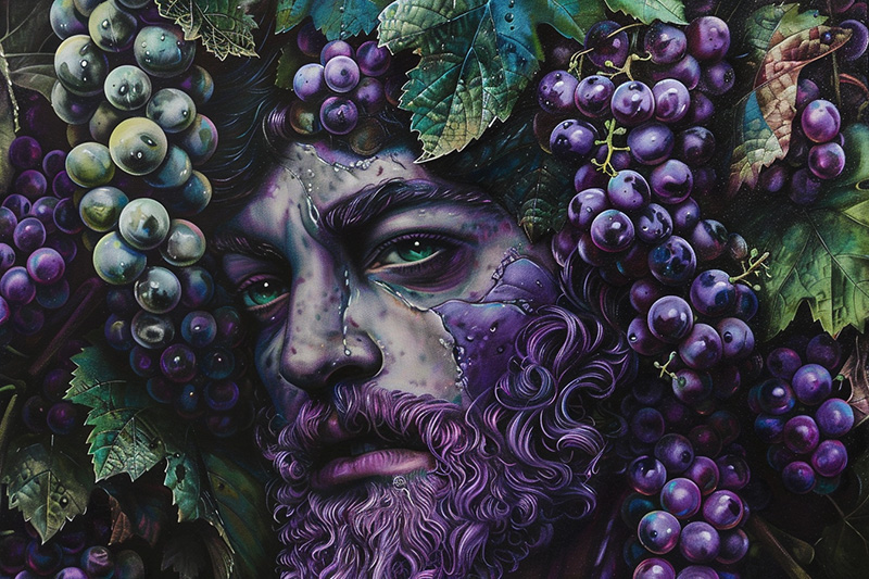 digital art of dionysus