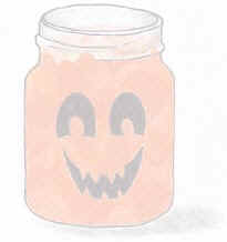 pumpkin votive baby food jar craft
