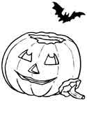 Jack-o'-Lantern Coloring Pages