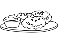 Hanukkah coloring page