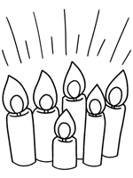 Hanukkah coloring page