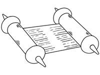 Hanukkah coloring page