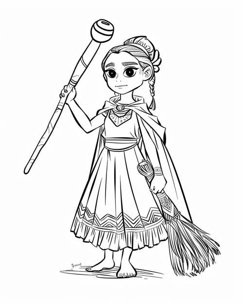 Tlazolteotl coloring page