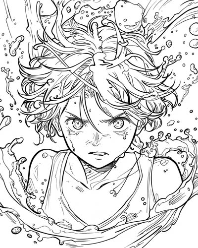 Songkran New Year Coloring Pages