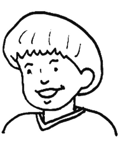 Boy Coloring Pages