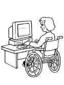 special needs coloring page