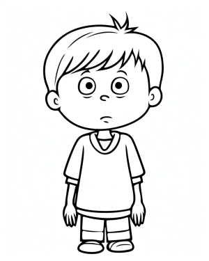 Emotions Coloring Pages