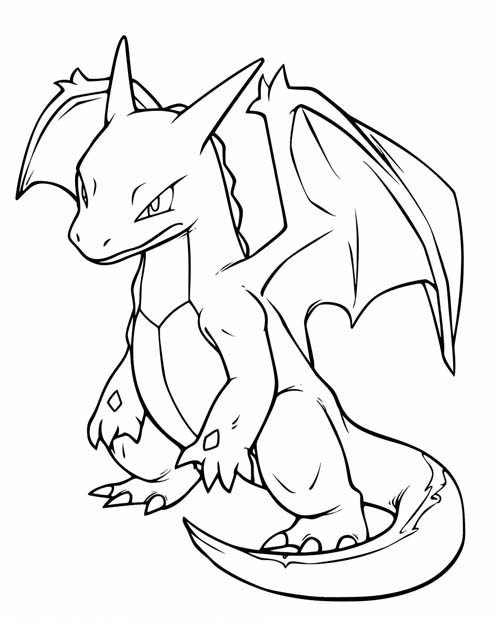 Charizard coloring page