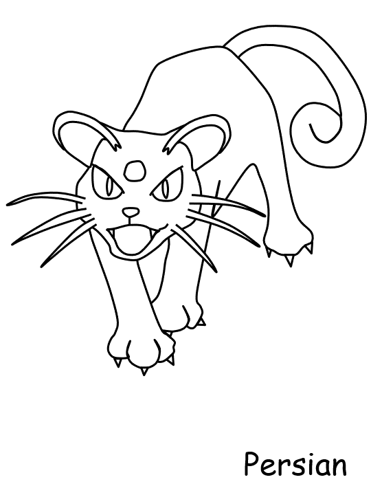 persian coloring page