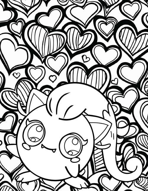 screaming tail coloring page