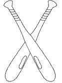 baseball coloring page