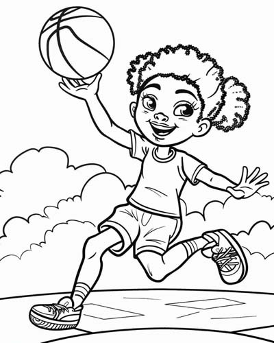Layup coloring page