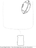 Football Player coloring page