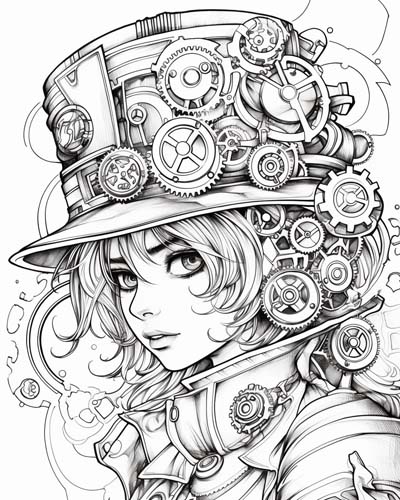 Cogwheel hat