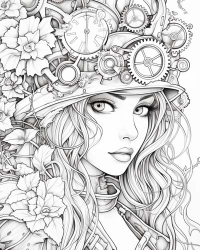 botanist coloring page