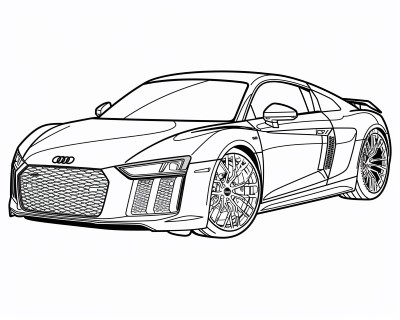 cars coloring page to print